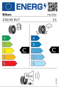 Riken Ultra High Performance 235/45 R17 94W
