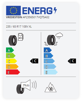 Vredestein Quatrac 5 XL FSL 235/65 R17 108V