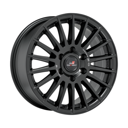 OZ Rally Desert TGR-WRT Matt Black + Silver Lettering