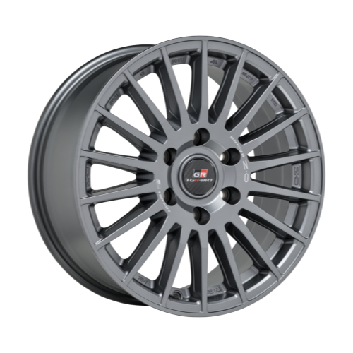 OZ Rally Desert TGR-WRT Matt Graphite + Silver Lettering