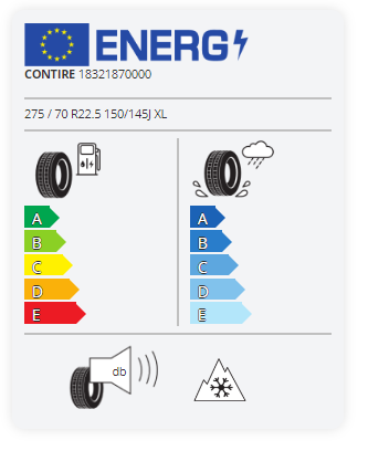 
                      
                        Contire ContiRe UrbanScandinavia HD3 275/70 R22.5 150J
                      
                    