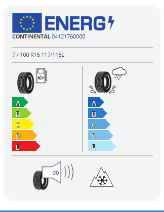 
                      
                        Continental Conti Hybrid LS3 100 R16 117L
                      
                    