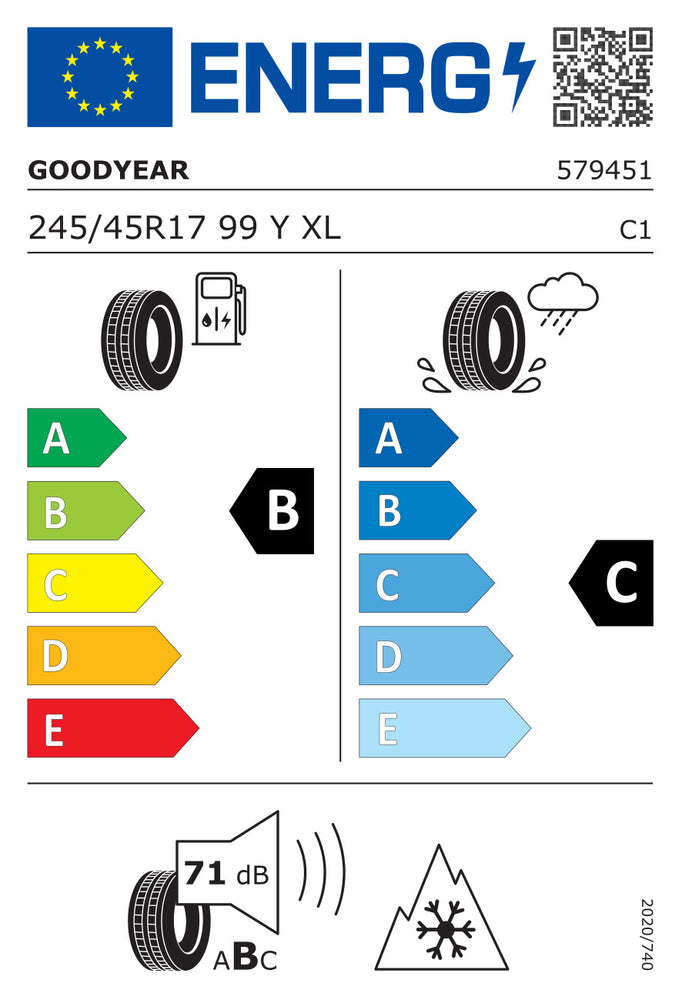 
                      
                        Goodyear Vector 4 Seasons 3 XL MFS FP EVr 245/45 R17 99Y
                      
                    