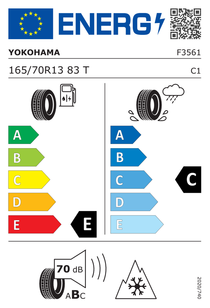 
                      
                        Yokohama W.Drive 165/70 R13 83T
                      
                    