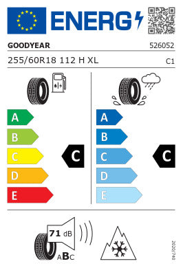 
                      
                        Goodyear UltraGrip+ SUV XL FP 255/60 R18 112H
                      
                    