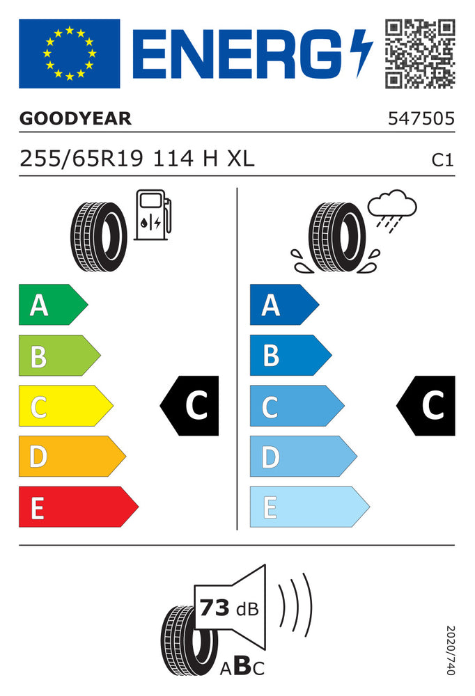 
                      
                        Goodyear Wrangler All-Terrain Adventure XL LR 255/65 R19 114H
                      
                    