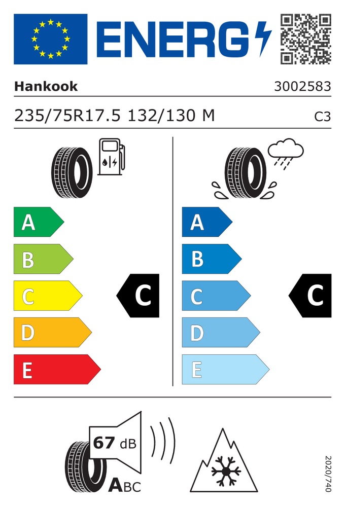 
                      
                        Hankook AH 35 235/75 R17.5 132/130M
                      
                    