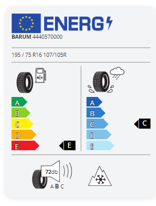 
                      
                        Barum SnoVanis 3 8PR 195/75 R16C 107R
                      
                    
