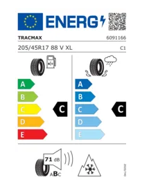 
                      
                        Tracmax Ice-Plus S210 XL 205/45 R17 88V
                      
                    