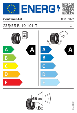 
                      
                        Continental EcoContact 7 235/55 R19 101T
                      
                    