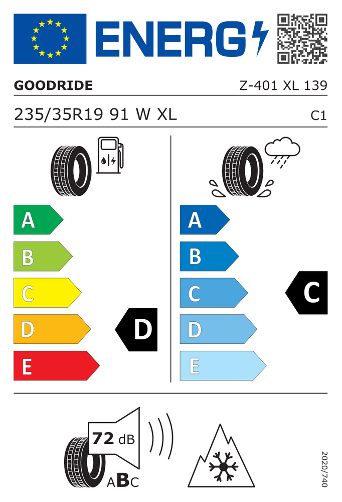 
                      
                        Goodride All Season Elite Z-401 235/35 R19 91W
                      
                    