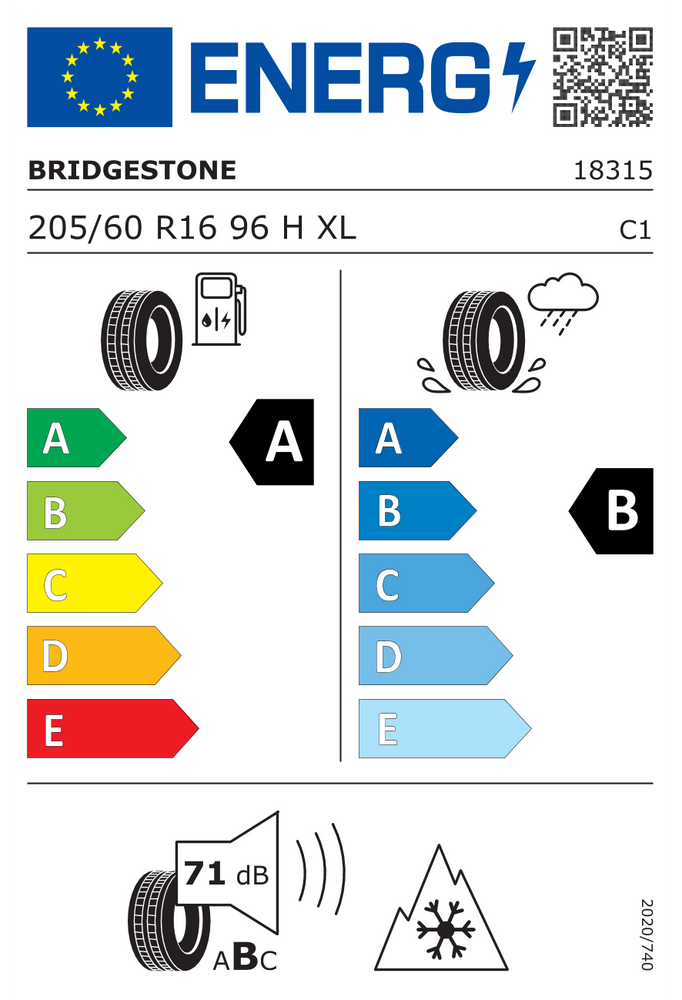 
                      
                        Bridgestone Weather Control A005 XL 205/60 R16 96H
                      
                    