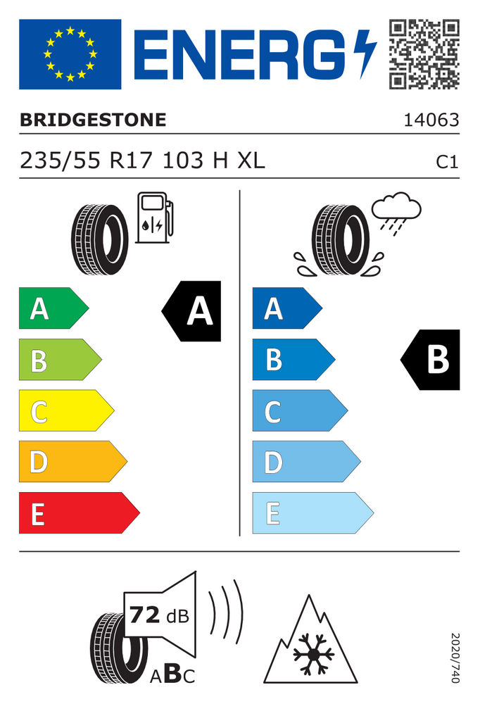 
                      
                        Bridgestone Weather Control A005 XL TL 235/55 R17 103H
                      
                    