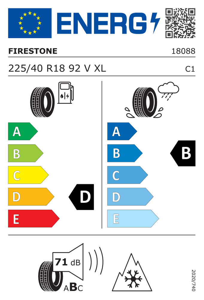 
                      
                        Firestone Winterhawk 4 XL EV-c 225/40 R18 92V
                      
                    