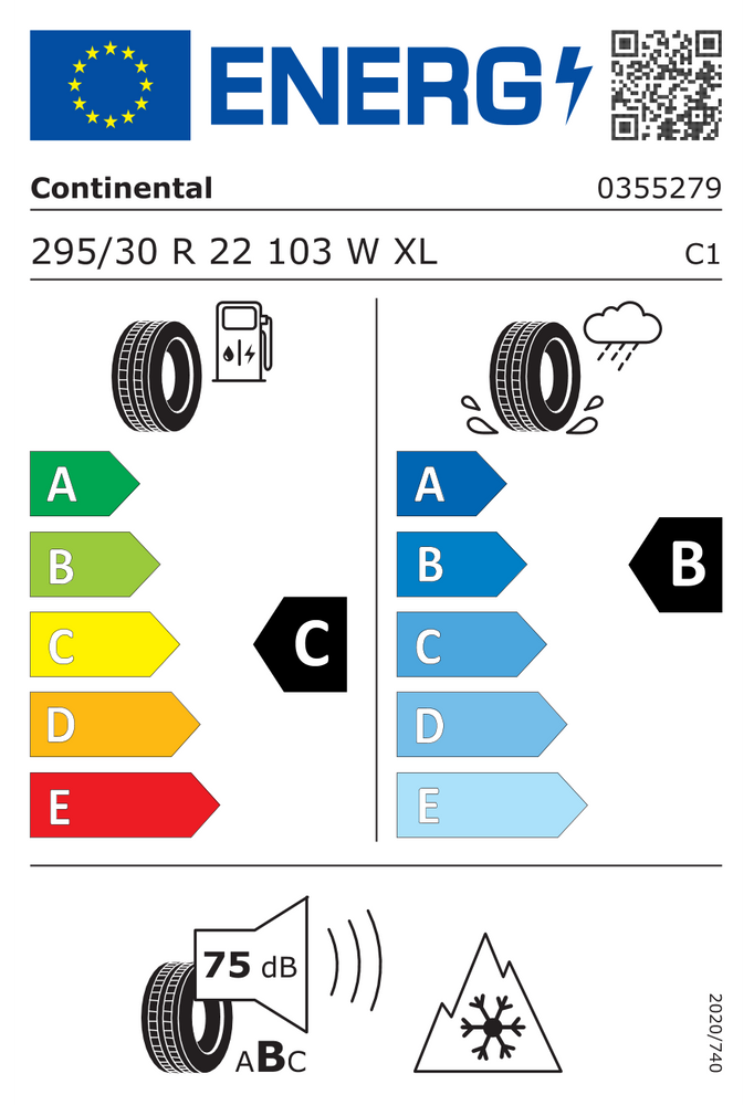 
                      
                        Continental WinterContact TS 860 S EVc FR XL MGT 295/30 R22 103W
                      
                    