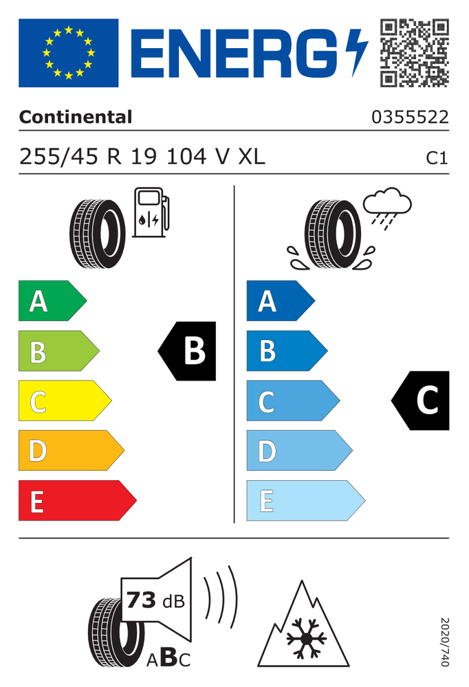
                      
                        Continental WinterContact TS 860 S EVc FR XL 255/45 R19 104V
                      
                    