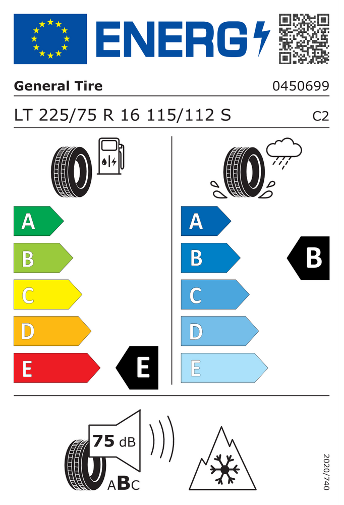 
                      
                        General Grabber AT3 225/75 R16 115/112S
                      
                    