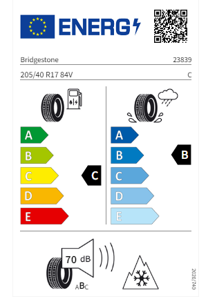 
                      
                        Bridgestone Blizzak 6 XL Enliten FSL 205/40 R17 84V
                      
                    