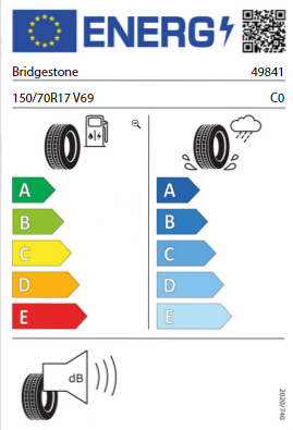 
                      
                        Bridgestone A 41 R TL G M/C  170/60 R17 72V
                      
                    