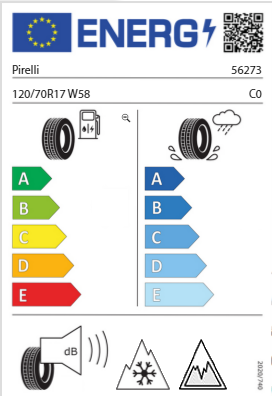 
                      
                        Pirelli Angel GT II 120/70 ZR17 58W
                      
                    