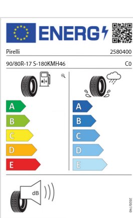 
                      
                        Pirelli Angel CiTy 90/80 D17 46S
                      
                    