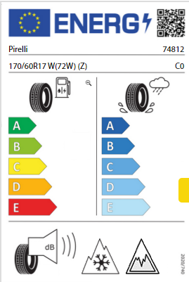 
                      
                        Pirelli Angel GT II 170/60 ZR17 72W
                      
                    