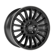 OZ Rally Desert Matt Black Silver LET. Diamond Lip