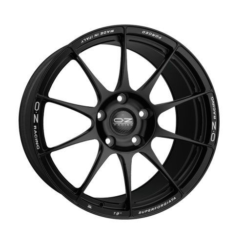 OZ Superforgiata Matt Black Con Scritte die Fresatura